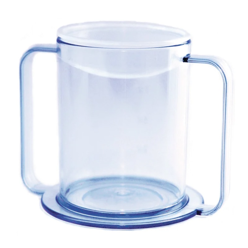 Clear 2-Handle, 12 oz. Mug