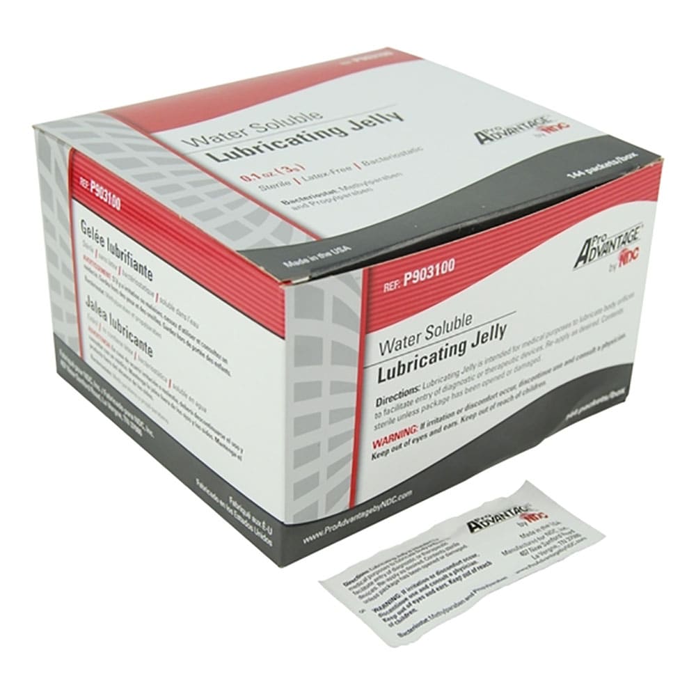 Lubricating Jelly Box of 144