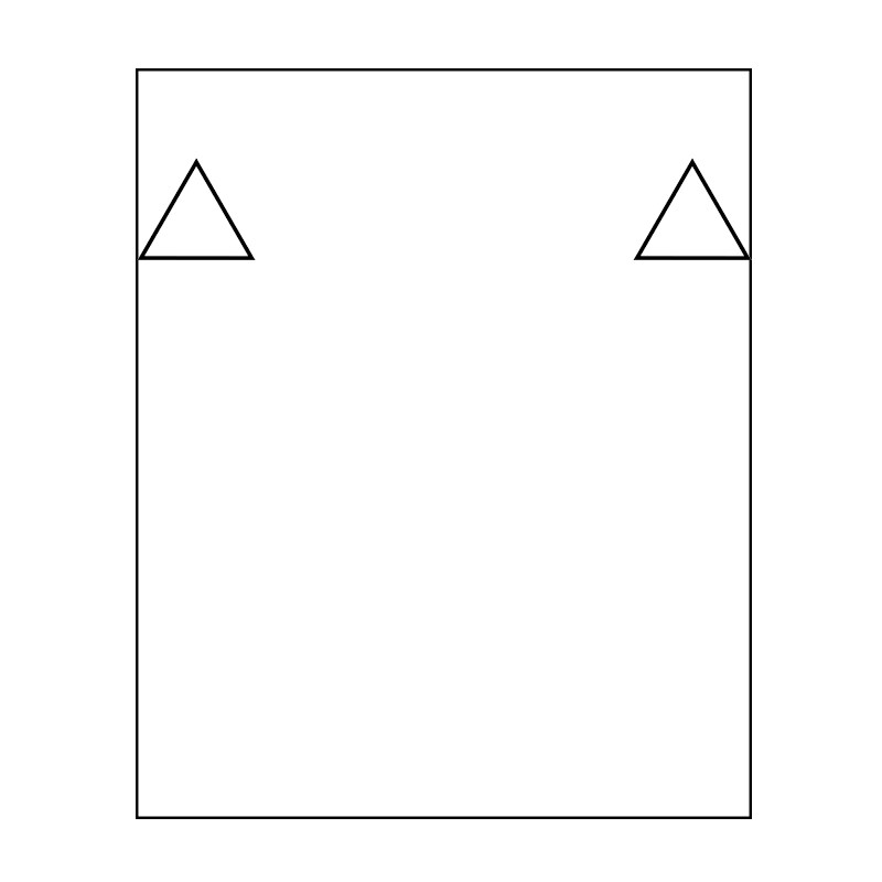 Anti-Fall Sheet 39x80x6" Model C 2 sides right/left *Sheet only