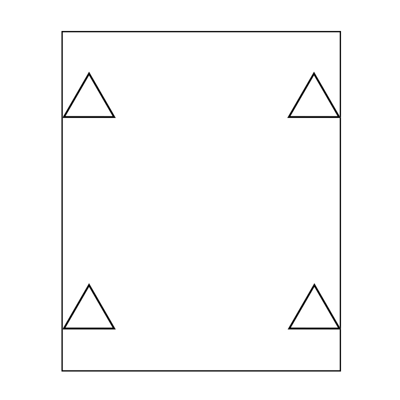 Anti-Fall Sheet 36x80x6" Model A, 4 sides - With zip *Sheet only