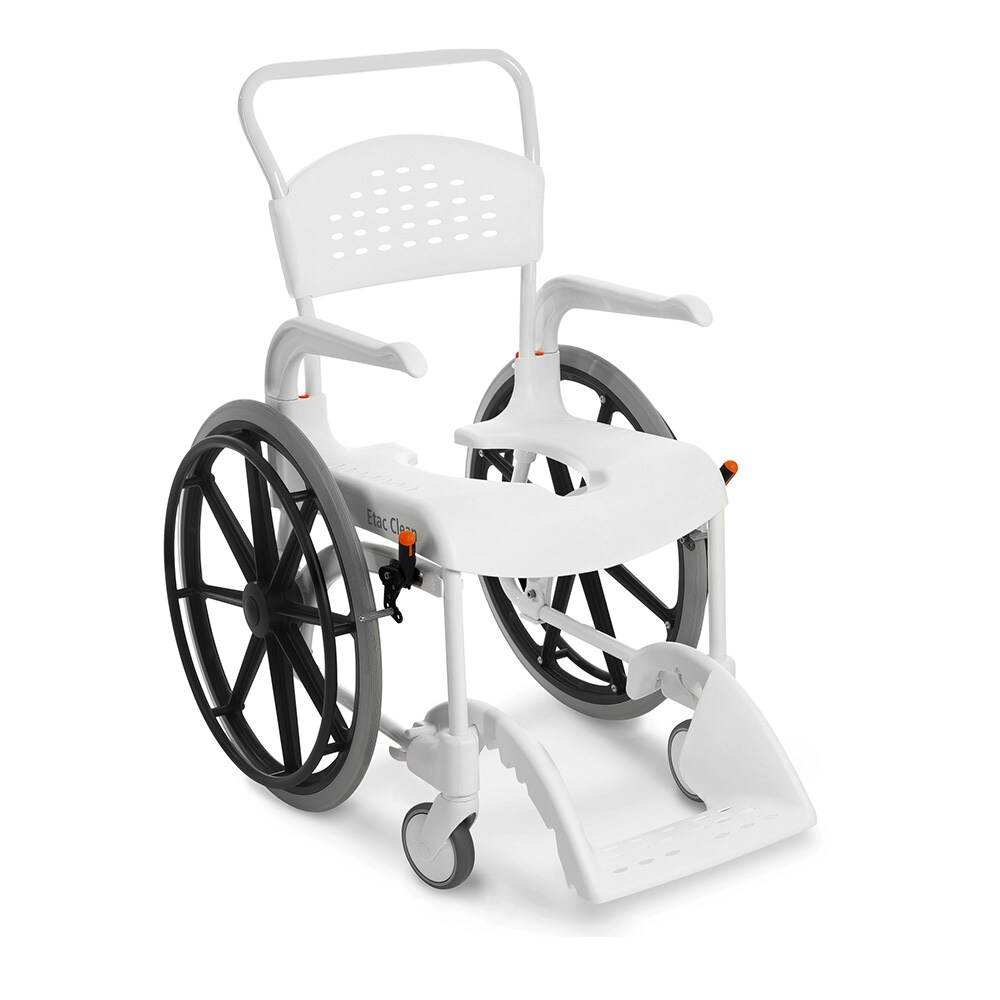 Clean 24 Shower/Commode Chair self Propelled