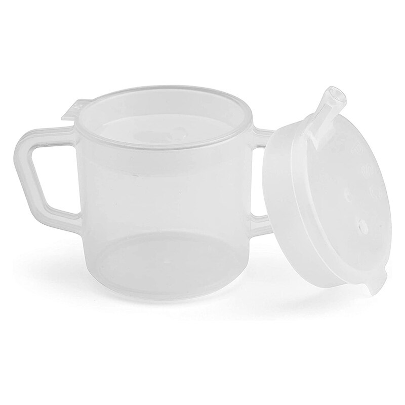 Two Handled Beaker with 2 Lids